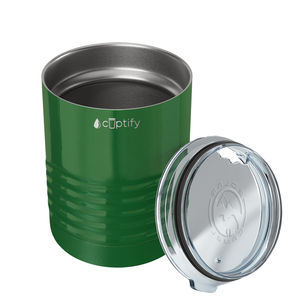 Kelly Green Gloss 10oz Lowball Tumbler