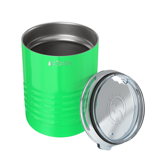 Neon Green Gloss 10oz Lowball Tumbler