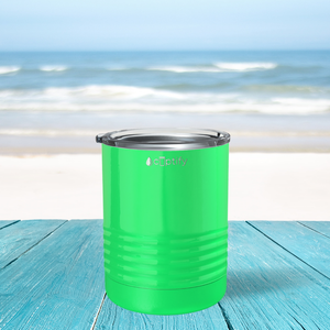 Neon Green Gloss 10oz Lowball Tumbler