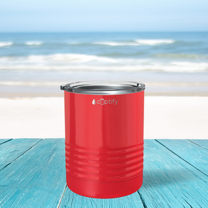 Red Gloss 10oz Lowball Tumbler
