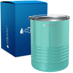 Seafoam Gloss 10oz Lowball Tumbler