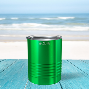 Green Translucent 10oz Lowball Tumbler