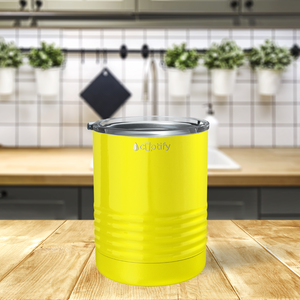 Yellow Gloss 10oz Lowball Tumbler