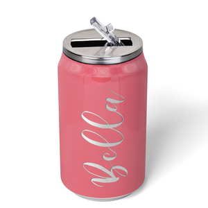Cuptify Personalized on Guava Gloss 12 oz Cola Can Bottle