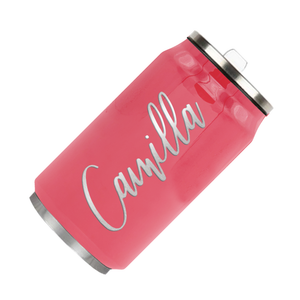 Cuptify Personalized on Guava Gloss 12 oz Cola Can Bottle