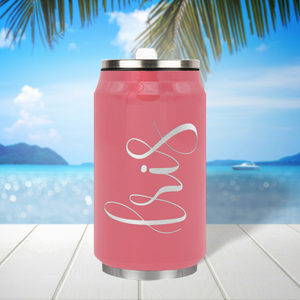 Cuptify Personalized on Guava Gloss 12 oz Cola Can Bottle