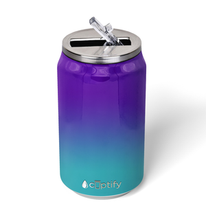 Island Waters Ombre 12oz Cola Can Bottle