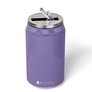Lavender Gloss 12oz Cola Can Bottle