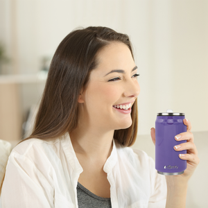 Lavender Gloss 12oz Cola Can Bottle