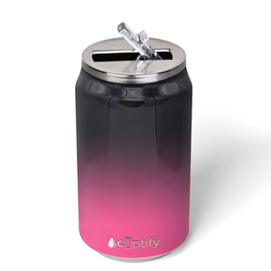 Panther Ombre 12oz Cola Can Bottle