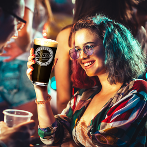 Super Dad Engraved Beer Pint Glass