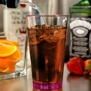 Cuptify Pink Bottom 16oz Beer Pint Glass