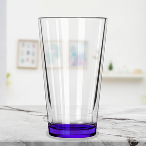 Cuptify Purple Bottom 16oz Beer Pint Glass