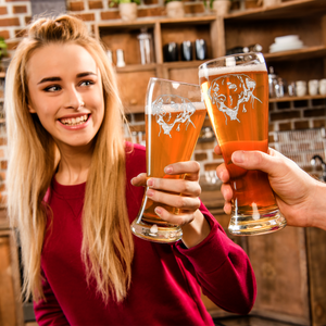 Labrador Head Beer Pilsner Glass