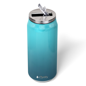Deep Sea Ombre 16oz Cola Can Bottle