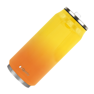 Sunrise Ombre 16oz Cola Can Bottle