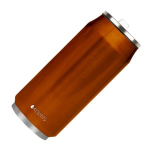 Orange Translucent 16oz Cola Can Bottle