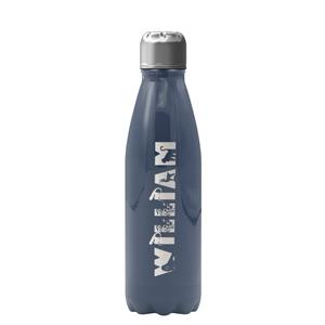 Cuptify Personalized on Blue Gray Gloss 17 oz Cola Can Bottle