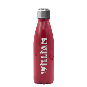 Cuptify Personalized on Blood Red Gloss 17 oz Cola Can Bottle
