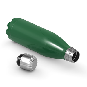 Green Gloss 17oz Retro Water Bottle