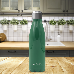 Green Gloss 17oz Retro Water Bottle