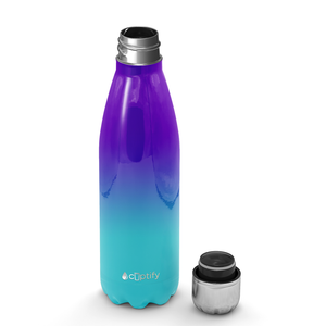 Island Waters Ombre 17oz Retro Water Bottle