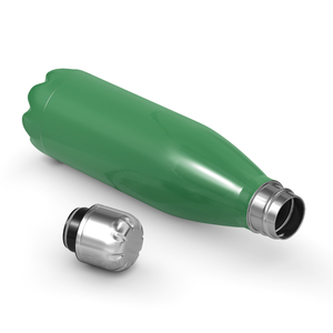 Cuptify Personalized on Kelly Green Gloss 17 oz Cola Can Bottle