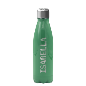Cuptify Personalized on Kelly Green Gloss 17 oz Cola Can Bottle