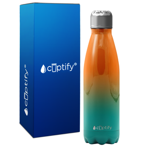 Miami Ombre 17oz Retro Water Bottle