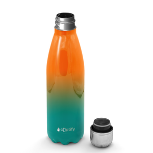 Miami Ombre 17oz Retro Water Bottle