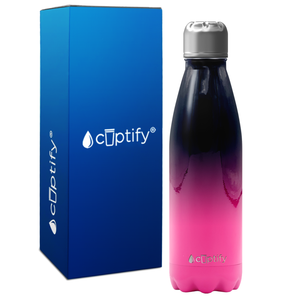 Panther Ombre 17oz Retro Water Bottle