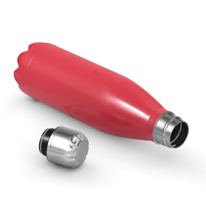 Cuptify Personalized on Red Gloss 17 oz Cola Can Bottle