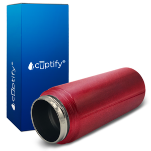 Red Glitter 18oz Wide Mouth Water Bottle