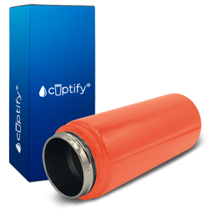 Orange Gloss 18oz Wide Mouth Water Bottle