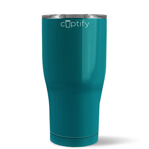 Aqua Blue 20oz Curve Tumbler