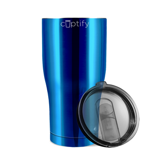 Blue Translucent 20oz Curve Tumbler