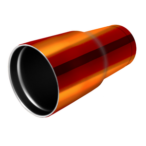 Orange Translucent 20oz Curve Tumbler