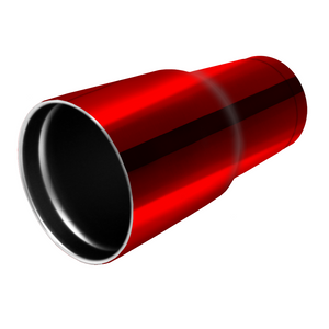 Translucent Red 20oz Curve Tumbler