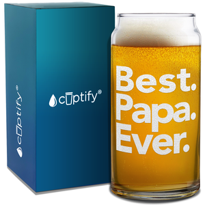 Best. Papa. Ever. Etched on Glass