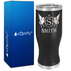 Personalized Pegasus Engraved on 20oz Pilsner
