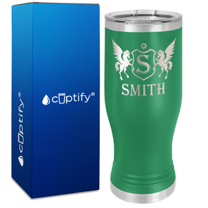 Personalized Pegasus Engraved on 20oz Pilsner