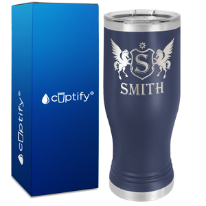 Personalized Pegasus Engraved on 20oz Pilsner