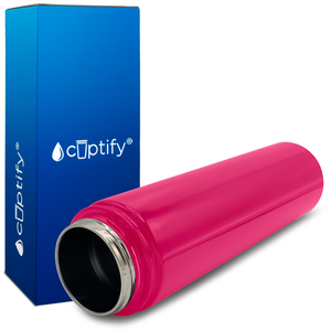 Hot Pink Gloss 24oz Wide Mouth Water Bottle
