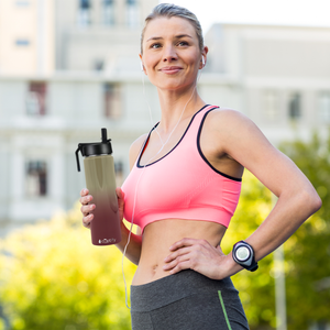 24oz Florida Ombre Wide Mouth Water Bottle With Straw Lid