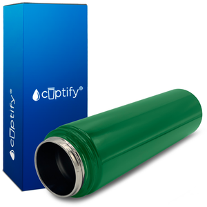 Green Gloss 24oz Wide Mouth Water Bottle