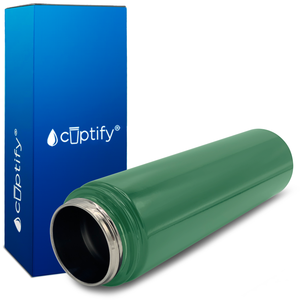 Kelly Green Gloss 24oz Wide Mouth Water Bottle