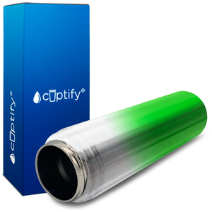 Green Ombre Translucent 24oz Wide Mouth Water Bottle