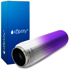 Purple Ombre Translucent 24oz Wide Mouth Water Bottle