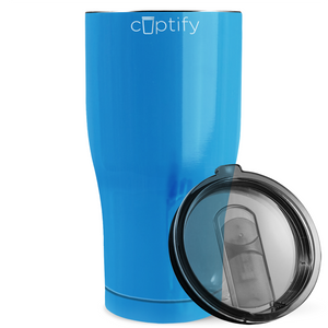 Cuptify 30 oz Curve Tumbler - Baby Blue