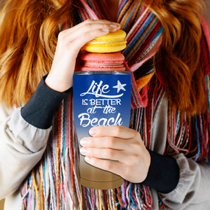 Life is Better at the Beach on 30oz Curve Tumbler